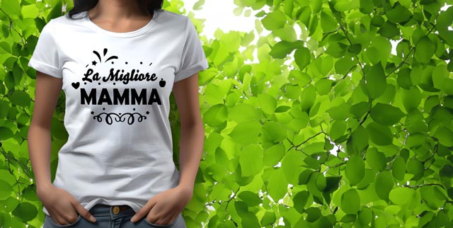 Maglia personalizzata per Festa della Mamma a Padova