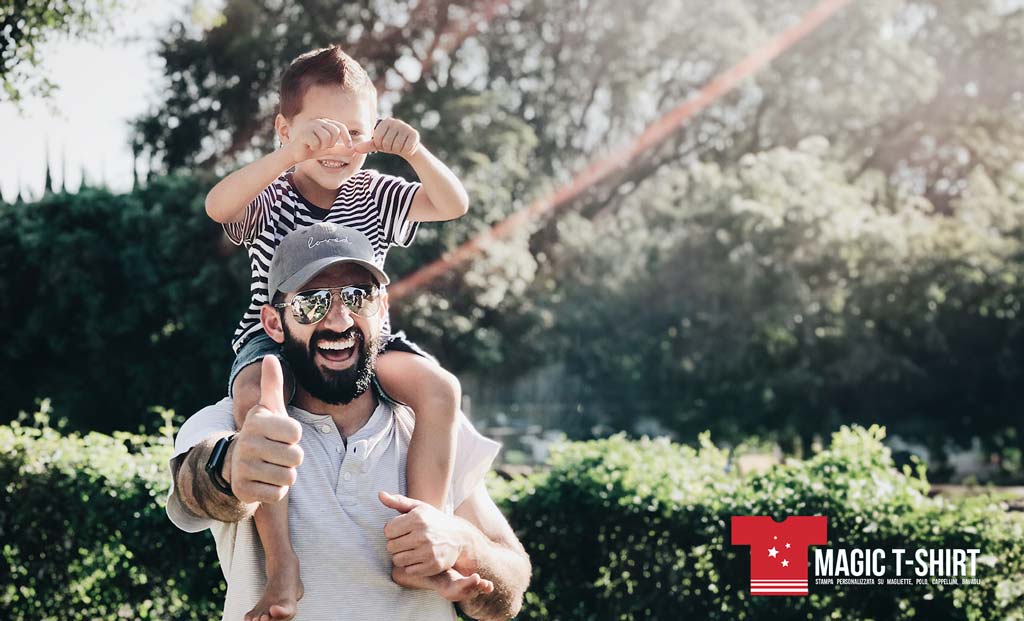 Idea regalo Maglia personalizzata per Festa della Papà - Magic Tshirt Padova